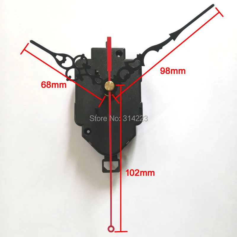 Wholesale! 10 set real 12888 Swing Movement Quartz Clock Movement for Clock Mechanism Repair DIY clock accessories 16.5mm shaft
Wholesale! 10 set real 12888 Swing Movement Quartz Clock Movement for Clock Mechanism Repair DIY clock accessories 16.5mm shaft