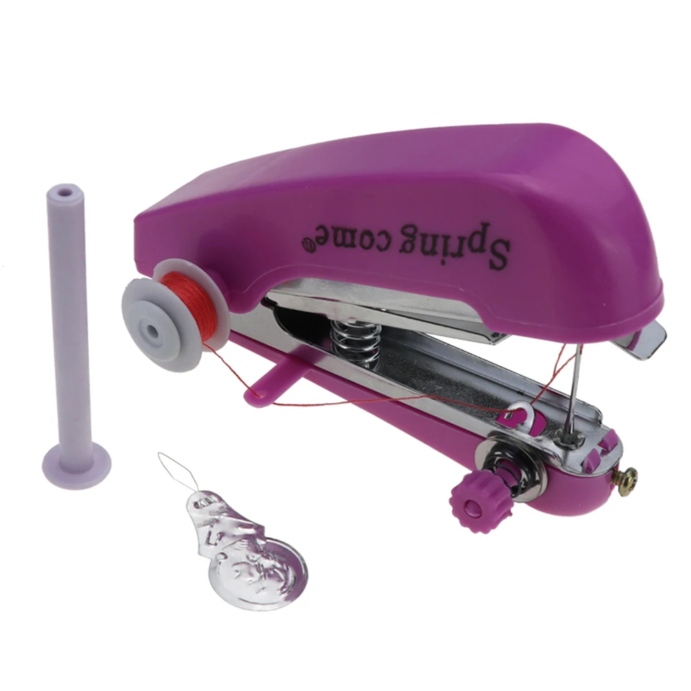 Portable Sewing Needlework Cordless Mini Hand-Held Clothes Fabrics Sewing Machine Random Color
Portable Sewing Needlework Cordless Mini Hand-Held Clothes Fabrics Sewing Machine Random Color