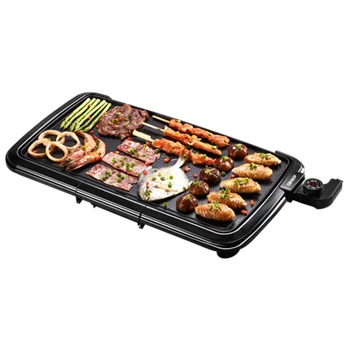 HRG1006A Electric baking tray Household Korean non-stick electric oven smokeless barbecue machine BBQ furnace Teppanyaki
HRG1006A Electric baking tray Household Korean non-stick electric oven smokeless barbecue machine BBQ furnace Teppanyaki
