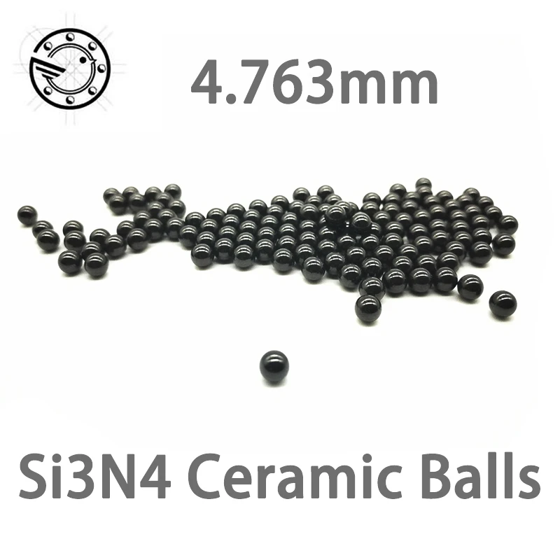 3/16" 4.763mm SI3N4 ceramic balls Silicon Nitride balls for bearing/pump/linear slider/valvs balls/bike G5 4.7625 mm
3/16" 4.763mm SI3N4 ceramic balls Silicon Nitride balls for bearing/pump/linear slider/valvs balls/bike G5 4.7625 mm