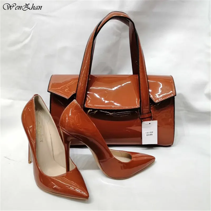 WENZHAN high quality with plain leather Style high heel fashion soft shoes pointed toe Pumps Match Pretty Women HandBags A94-23
WENZHAN high quality with plain leather Style high heel fashion soft shoes pointed toe Pumps Match Pretty Women HandBags A94-23
