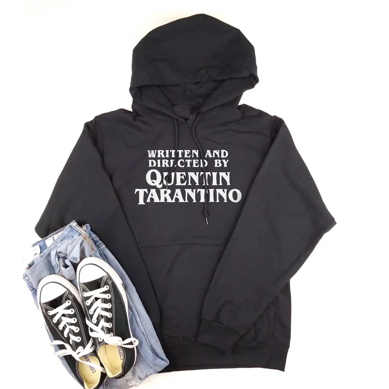 Written and Directed By Quentin Tarantino Hoodie Women Horor Movie Crewneck Sweatshirt Tumblr Casual Hoodies Camiseta Feminina
Written and Directed By Quentin Tarantino Hoodie Women Horor Movie Crewneck Sweatshirt Tumblr Casual Hoodies Camiseta Feminina
