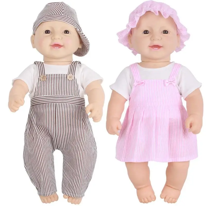 Baby Simulation Doll Toy Soft Vinyl Lifelike Reborn Baby Doll Boys Girls Sleepping Playmate with Disassembled Clothes Kids Gift
Baby Simulation Doll Toy Soft Vinyl Lifelike Reborn Baby Doll Boys Girls Sleepping Playmate with Disassembled Clothes Kids Gift