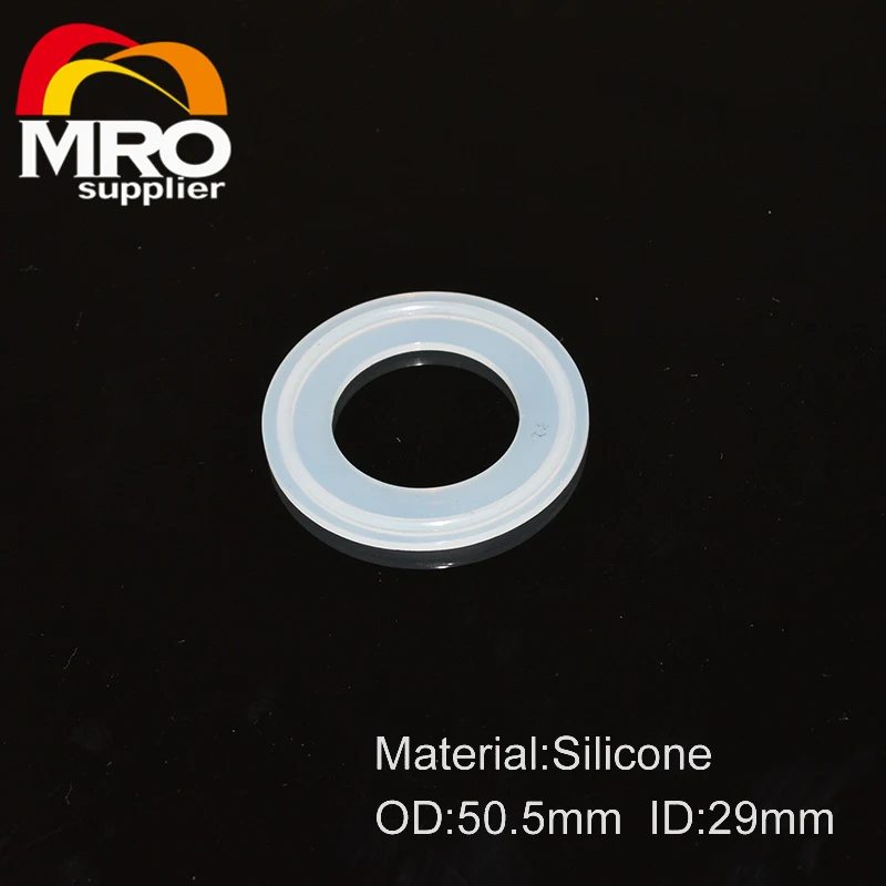 1-1/2" Silicon Gasket Fits Ferrule 50.5mm OD ,32mm Sanitary Tri Clamp Silicone Rubber Gasket SS028
1-1/2" Silicon Gasket Fits Ferrule 50.5mm OD ,32mm Sanitary Tri Clamp Silicone Rubber Gasket SS028