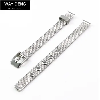 Way Deng - Women's Silver Stainless Steel Metal Mesh Watch Band Watchband Replacement Pin Buckle Strap Bracelet Cuff Bangle 8mm
Way Deng - Women's Silver Stainless Steel Metal Mesh Watch Band Watchband Replacement Pin Buckle Strap Bracelet Cuff Bangle 8mm