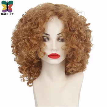 HAIR SW Medium Loose mixed Spiral Curly Synthetic Wig #27 Honey Blonde natura Layered Fluffy Heat Resistant hair wig for Women
HAIR SW Medium Loose mixed Spiral Curly Synthetic Wig #27 Honey Blonde natura Layered Fluffy Heat Resistant hair wig for Women