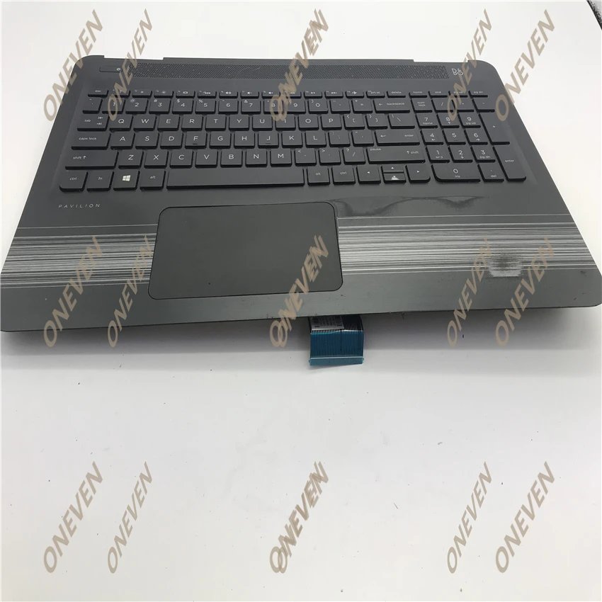 95% NEW FOR HP Pavilion 15-AU 15-AW Palmrest Upper Cover Backlit Keyboard Black Gold Stripes 856040-001
95% NEW FOR HP Pavilion 15-AU 15-AW Palmrest Upper Cover Backlit Keyboard Black Gold Stripes 856040-001