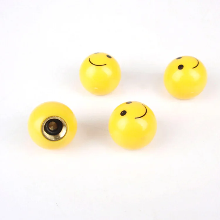 4 pcs Yellow Cute SMILE FACE Ball Car Truck Bike Wheel Rims Tire air Valve Stem Caps Covers
4 pcs Yellow Cute SMILE FACE Ball Car Truck Bike Wheel Rims Tire air Valve Stem Caps Covers