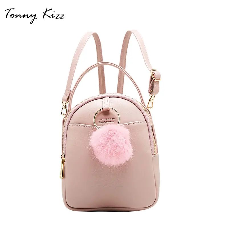 Tonny Kizz multifunctional backpack women mini school bags for teenage girls small fashion backpacks with hairball shoulder bags
Tonny Kizz multifunctional backpack women mini school bags for teenage girls small fashion backpacks with hairball shoulder bags