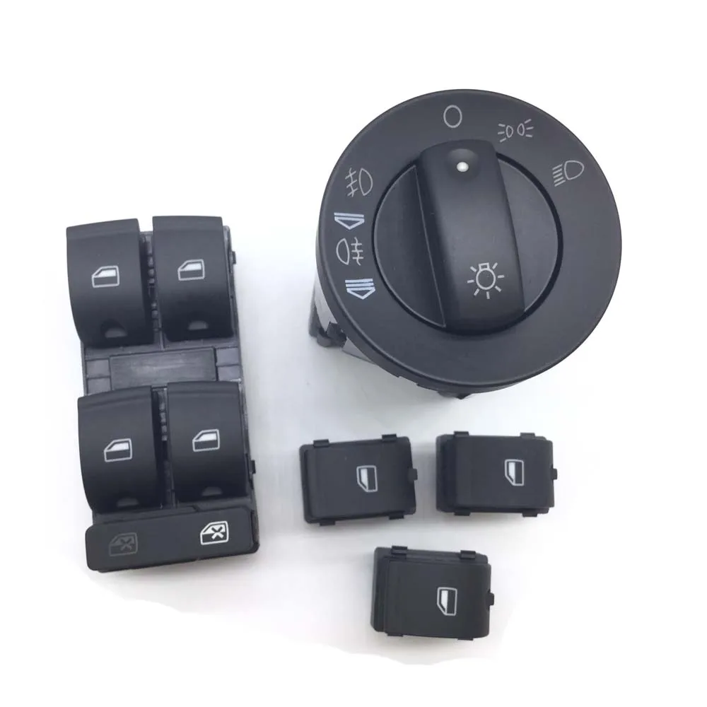 5 Pcs Headlight Control Switch Window Switch For AUDI A4 S4 B6 B7 Quattro 8E0941531A,8ED 959 851,8E0 959 855,8E0 941 531A
5 Pcs Headlight Control Switch Window Switch For AUDI A4 S4 B6 B7 Quattro 8E0941531A,8ED 959 851,8E0 959 855,8E0 941 531A