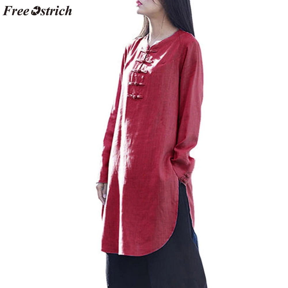 FREE OSTRICH Vintage dress Chinese style women's large size bohemian casual solid color button half sleeve cotton linen dress
FREE OSTRICH Vintage dress Chinese style women's large size bohemian casual solid color button half sleeve cotton linen dress