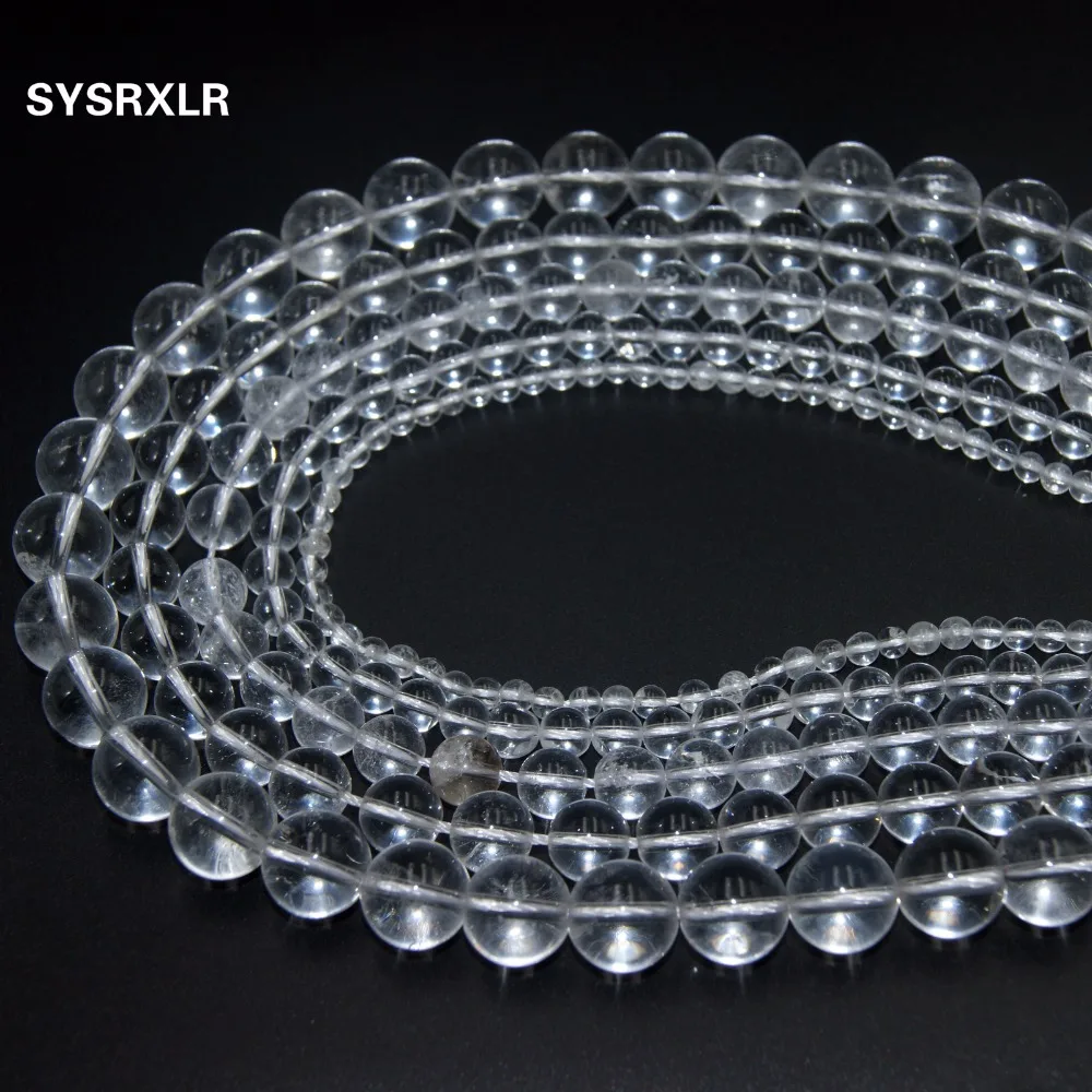 Wholesale Natural Stone Clear Rock Crystal Quartz Round Loose Beads For Jewelry Making DIY Bracelet Necklace 4/6/8/10/12 MM
Wholesale Natural Stone Clear Rock Crystal Quartz Round Loose Beads For Jewelry Making DIY Bracelet Necklace 4/6/8/10/12 MM
