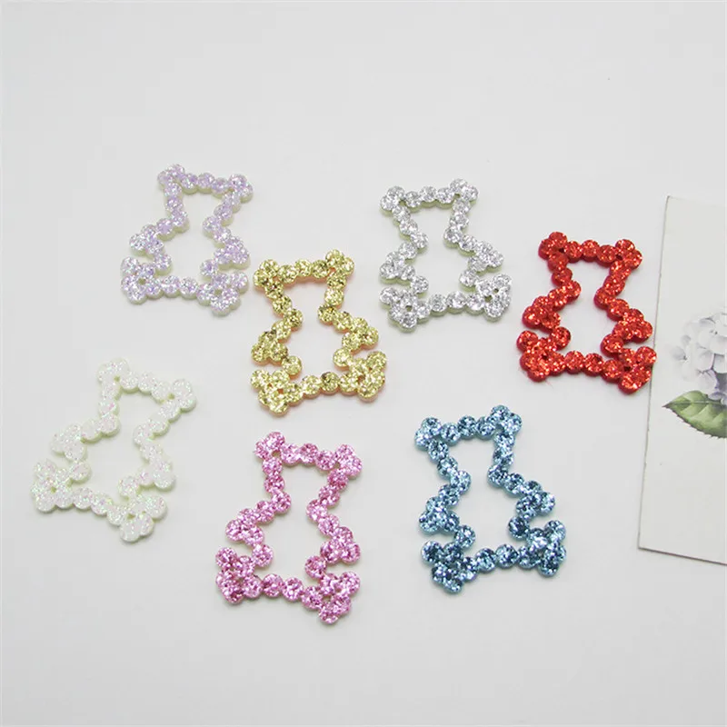 3*4cm kawaii shiny Bear Pads Patches Appliques for Craft Clothes Sewing Supplies DIY Hair Clip Accessories and cake cards
3*4cm kawaii shiny Bear Pads Patches Appliques for Craft Clothes Sewing Supplies DIY Hair Clip Accessories and cake cards