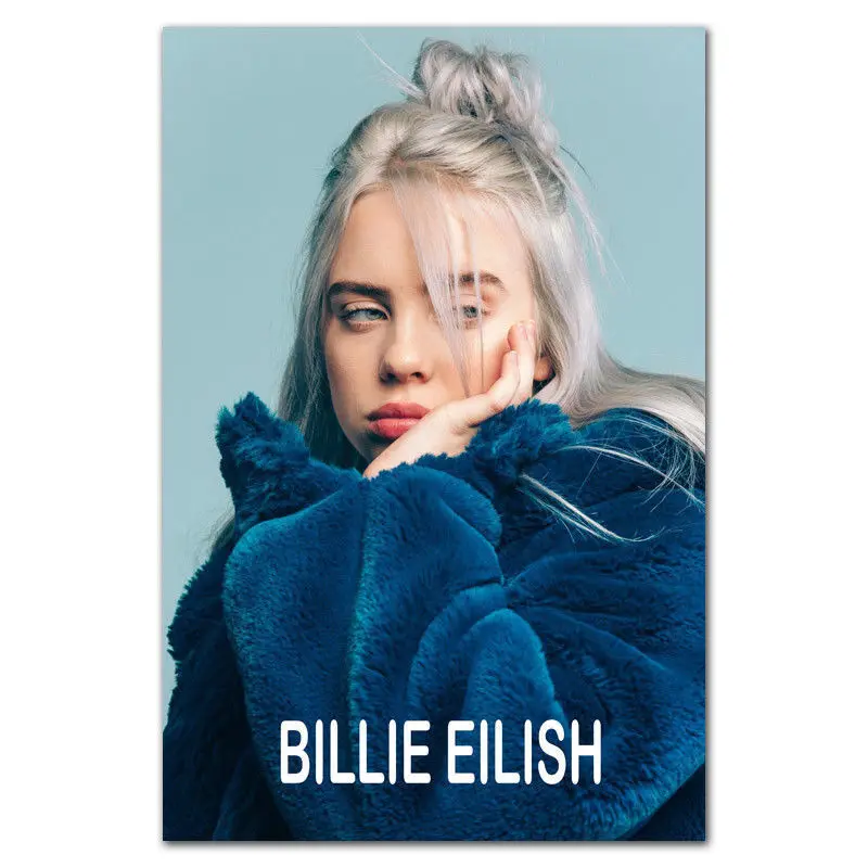 G-952 Billie Eilish USA Pop Music Singer Girl Star Icon Fabric Cloth Poster Art Canvas Wall Pictures For Living Room
G-952 Billie Eilish USA Pop Music Singer Girl Star Icon Fabric Cloth Poster Art Canvas Wall Pictures For Living Room