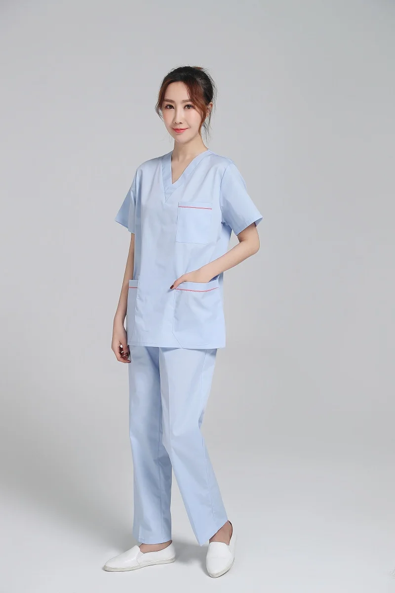 embroidered scrubs hospital 100% cotton medical uniform dental clinic beauty salon doctor uniform operation clothes sxq06
embroidered scrubs hospital 100% cotton medical uniform dental clinic beauty salon doctor uniform operation clothes sxq06