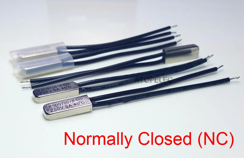 KSD9700 250V 5A Normally Closed NC Thermostat Temperature Thermal Control Switch DegC 20 25 30 35 40 45 50 55 60 65 70 75 80 85
KSD9700 250V 5A Normally Closed NC Thermostat Temperature Thermal Control Switch DegC 20 25 30 35 40 45 50 55 60 65 70 75 80 85