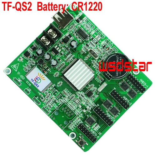 TF-QS2 асинхронный полноцветный светодиодный контроллер 256*128 пикселей Поддержка P4