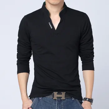 2018 New Man Casual TShirt plus size 5XL Mens Clothing Male t Shirts V-Neck Slim Fit Long Sleeve Tops Tees
2018 New Man Casual TShirt plus size 5XL Mens Clothing Male t Shirts V-Neck Slim Fit Long Sleeve Tops Tees