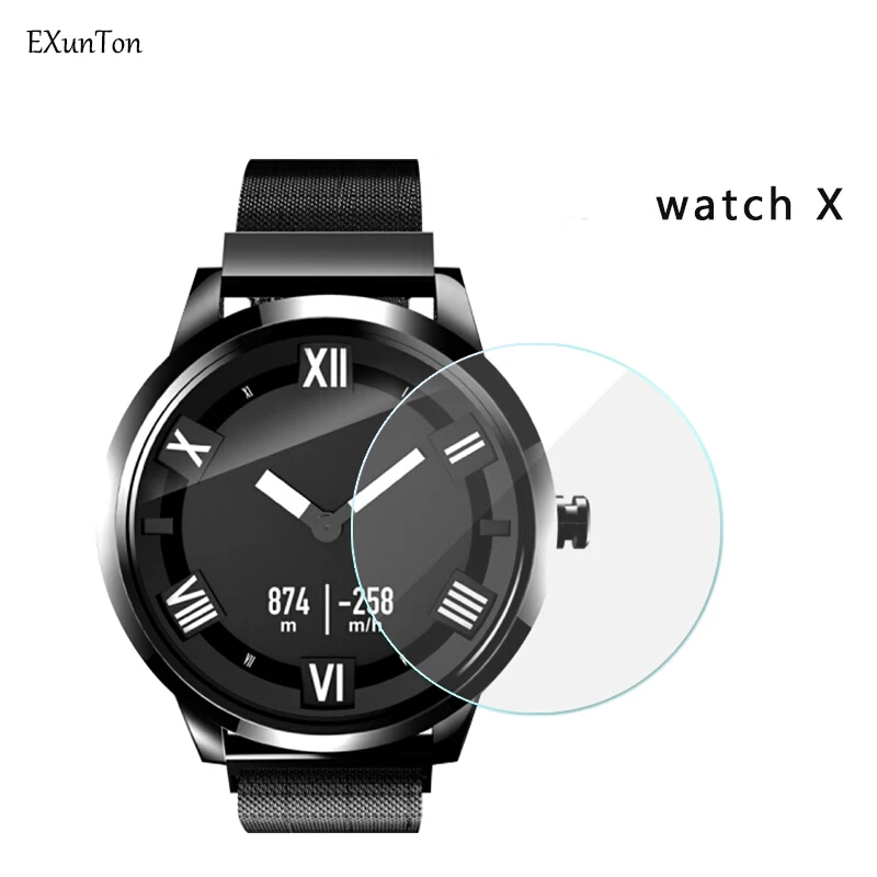 EXUNTON 2 шт 9H супер прозрачные часы из закаленного стекла для часов Lenovo S 9 X Plus Watch9 WatchX