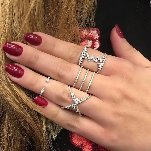 black silver color white black cubic zirconia high long H rings full cubic zirconia sparking bling ladies new finger ring
black silver color white black cubic zirconia high long H rings full cubic zirconia sparking bling ladies new finger ring