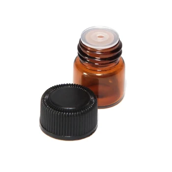 12pcs 1ml / 2ml / 3ml Mini Amber Glass Vial Bottles With Orifice Reducer And Cap For Essential Oils Chemical Colognes & Perfumes
12pcs 1ml / 2ml / 3ml Mini Amber Glass Vial Bottles With Orifice Reducer And Cap For Essential Oils Chemical Colognes & Perfumes