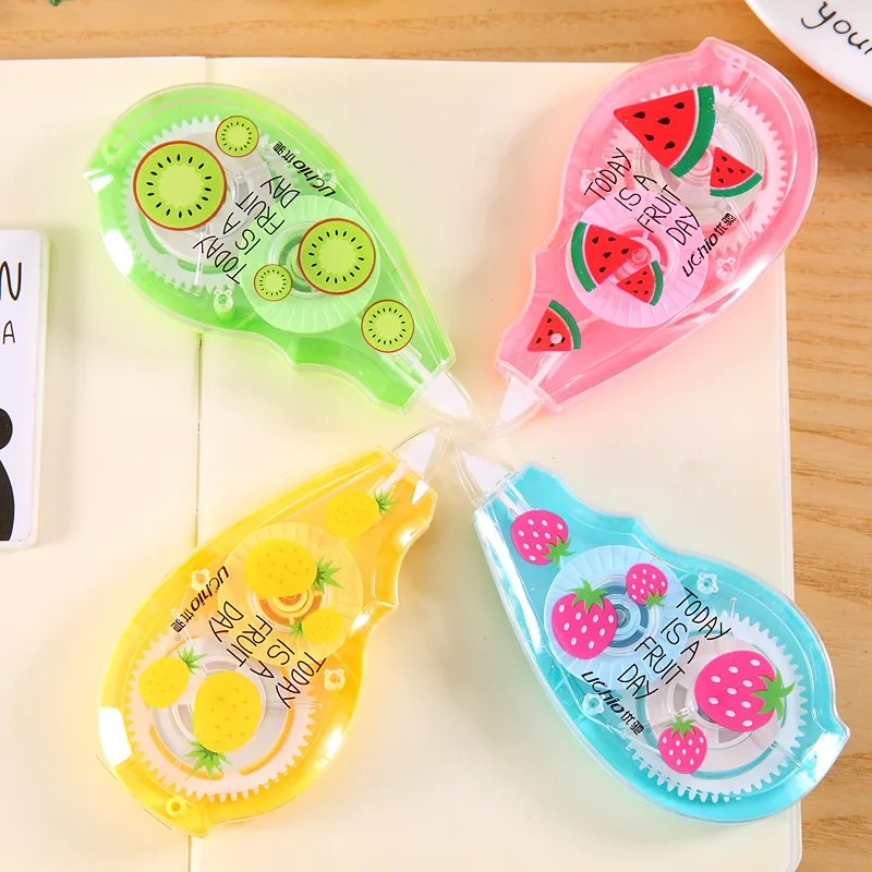 Creative Simple Correction Tape Korean Cartoon Cute Fruit Pattern Correct Study Office and School Supplies Student Stationery
Creative Simple Correction Tape Korean Cartoon Cute Fruit Pattern Correct Study Office and School Supplies Student Stationery