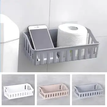 Bathroom Shelf Wall Mounted Toilet Shampoo Cosmetics Holder Kitchen Organizer Storage
Bathroom Shelf Wall Mounted Toilet Shampoo Cosmetics Holder Kitchen Organizer Storage