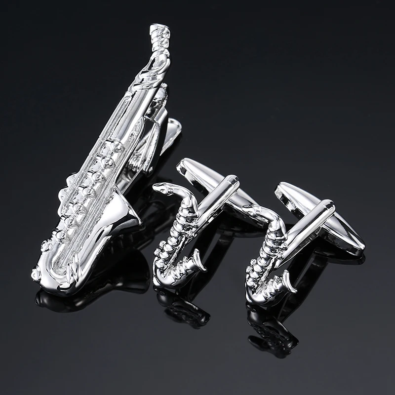 High quality brand men's shirts Cufflinks Tie Clip New Sax Silvery Cufflinks tie clip, fashion design style free shipping
High quality brand men's shirts Cufflinks Tie Clip New Sax Silvery Cufflinks tie clip, fashion design style free shipping