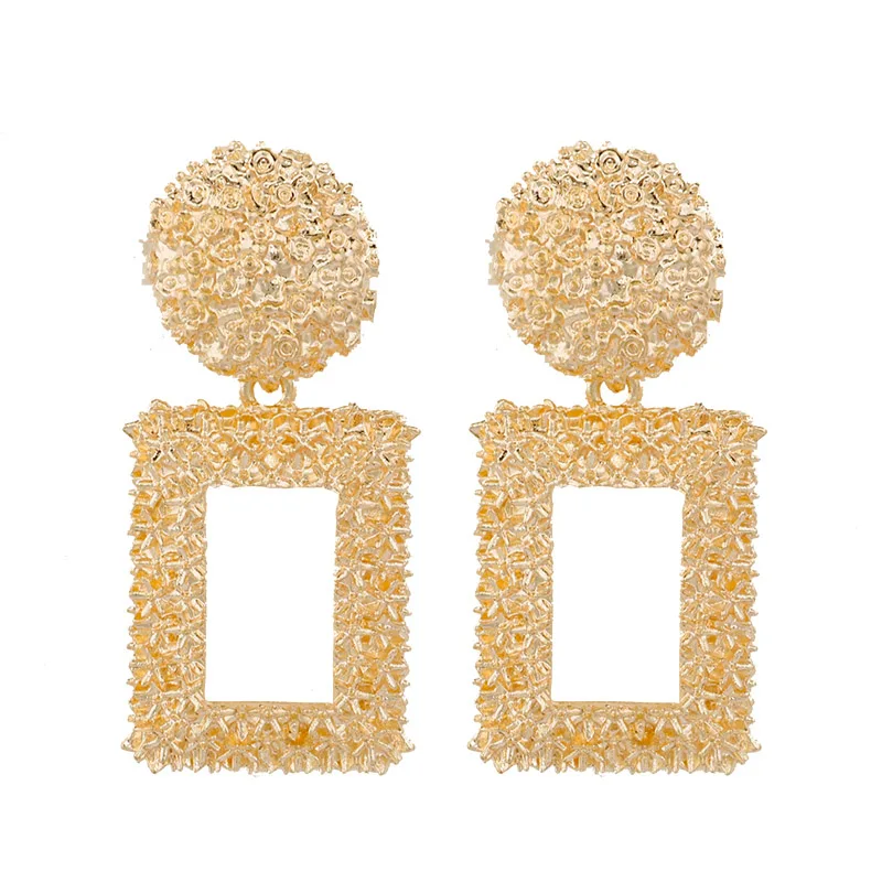 AENSOA Vintage GoBig Metal Gold Color Drop Dangle Earrings For Women Geometric Large Statement Earrings Wedding Party Jewelry
AENSOA Vintage GoBig Metal Gold Color Drop Dangle Earrings For Women Geometric Large Statement Earrings Wedding Party Jewelry