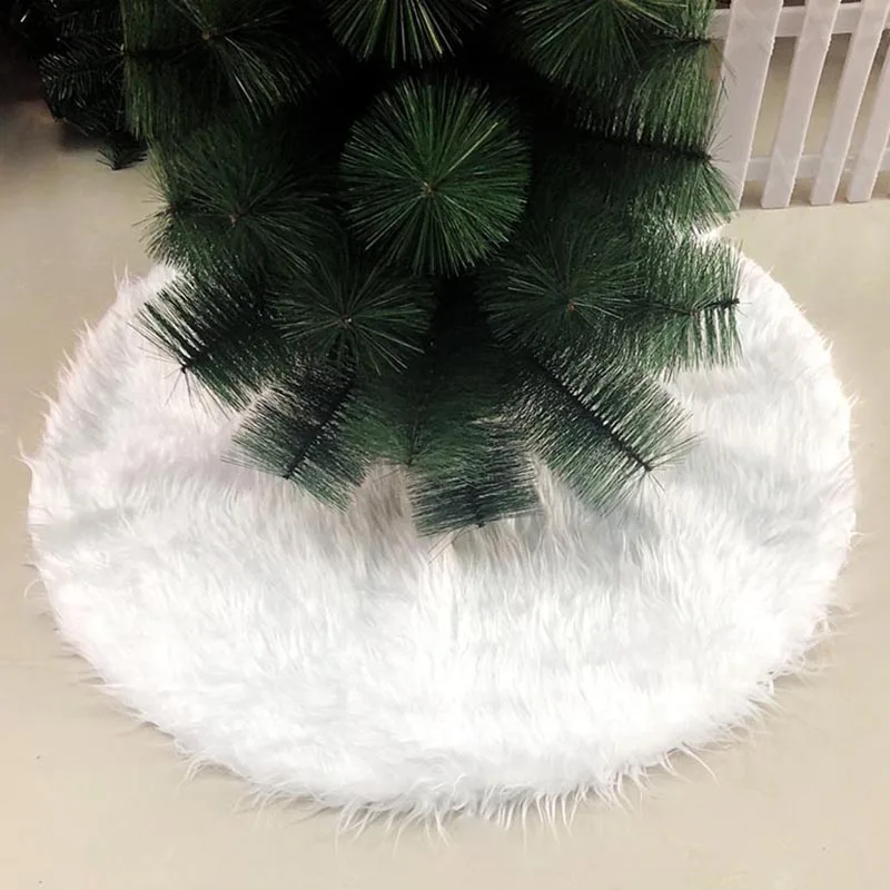 High Christmas Tree Skirt Cover Base Mat White Plush Decoration For Home Party Holiday UEJ
High Christmas Tree Skirt Cover Base Mat White Plush Decoration For Home Party Holiday UEJ