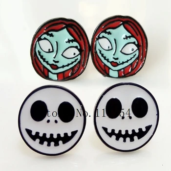 20 pairs Alloy Enamel Lovely Cartoon Nightmare Before Christmas Earrings Jewelry Stud Earring EE-20
20 pairs Alloy Enamel Lovely Cartoon Nightmare Before Christmas Earrings Jewelry Stud Earring EE-20