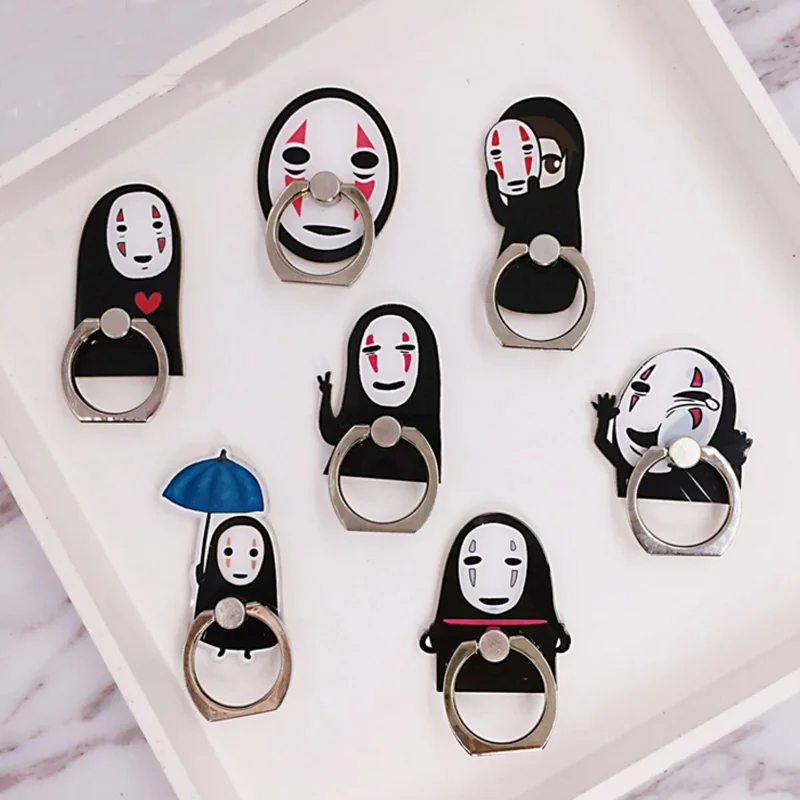 1 Pcs new Anime Miyazaki Hayao No Face Men 360 Degree Finger Ring Mobile Phone Smartphone Stand Holder For Iphone Ipad
1 Pcs new Anime Miyazaki Hayao No Face Men 360 Degree Finger Ring Mobile Phone Smartphone Stand Holder For Iphone Ipad