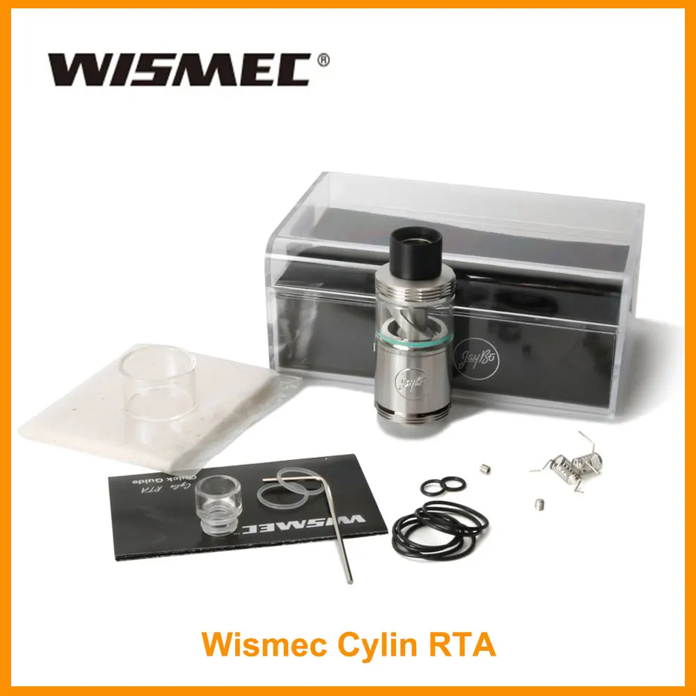 Rused !! Original WISMEC Cylin RTA Atomizer Tank 3.5 ml E-juice Capacity 22mm Vaporizer DIY Tank E-Cigarette
Rused !! Original WISMEC Cylin RTA Atomizer Tank 3.5 ml E-juice Capacity 22mm Vaporizer DIY Tank E-Cigarette