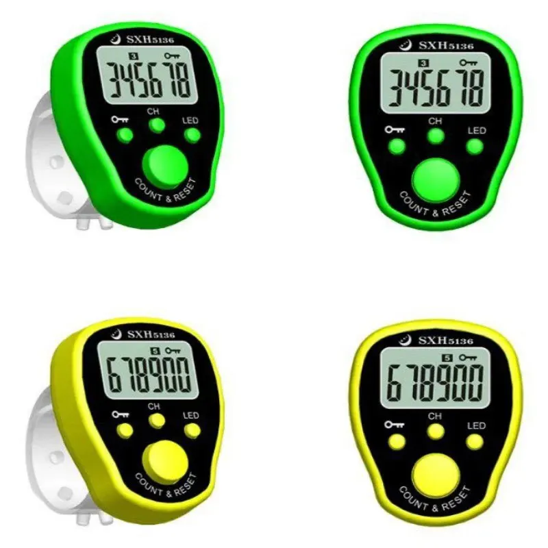 New finger Electronic Digital Counter five-channel chanting counter multi-function point counter 4.5cm Display Manual Counter
New finger Electronic Digital Counter five-channel chanting counter multi-function point counter 4.5cm Display Manual Counter