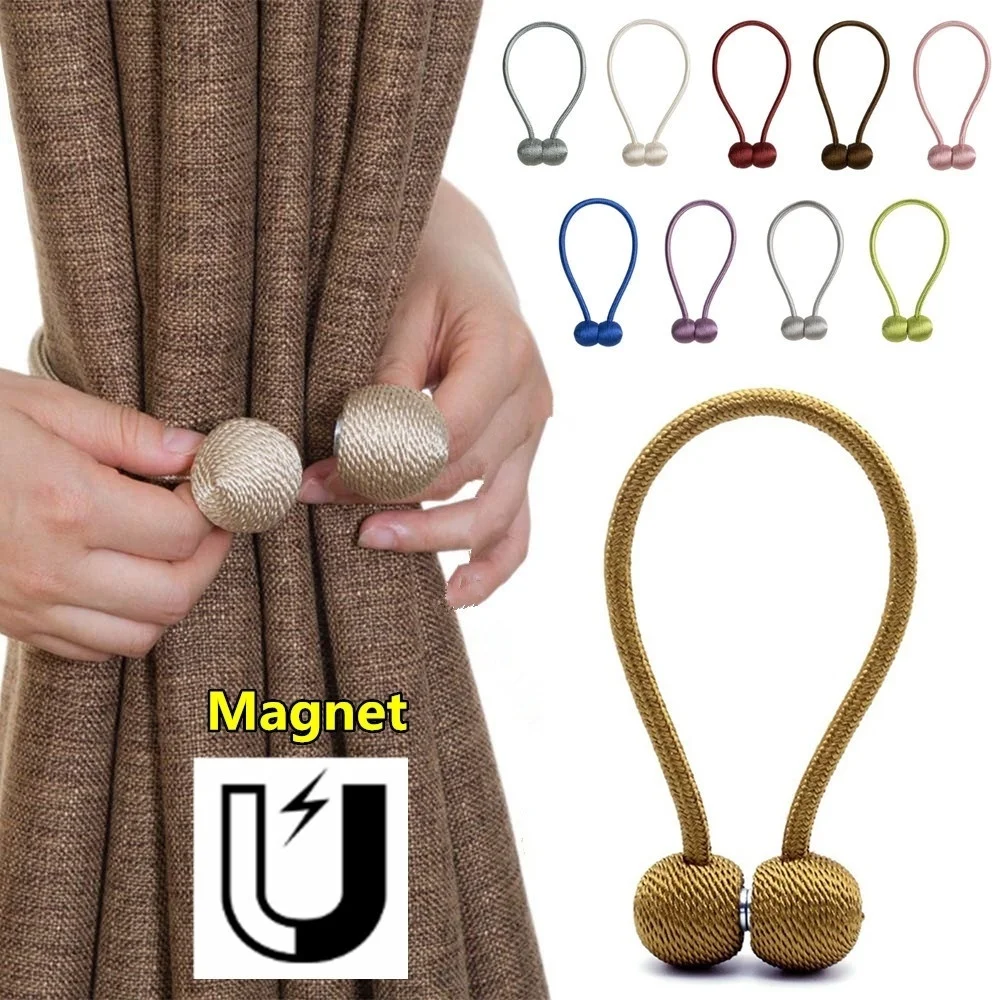1 PC Modern Simple TieBack Magnetic Curtain Buckle Curtain Clips Magnetic Curtain Holder Strap Decorative
1 PC Modern Simple TieBack Magnetic Curtain Buckle Curtain Clips Magnetic Curtain Holder Strap Decorative