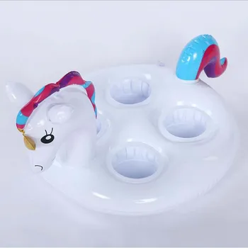 Newest Party Mini Unicorn Inflatable 4 Drink Cup Holder Floating Party Beverage Boat Phone Stand Holder Pool Child Toys
Newest Party Mini Unicorn Inflatable 4 Drink Cup Holder Floating Party Beverage Boat Phone Stand Holder Pool Child Toys