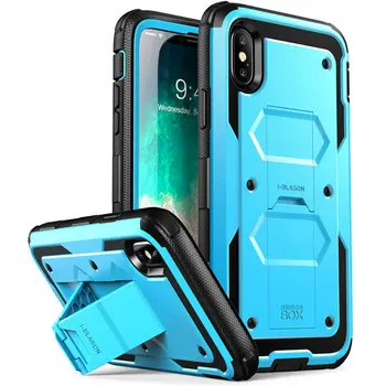 For iphone X Xs Case i-Blason Armorbox Full Body Heavy Duty Shock Reduction Cover with Built in Tempered Glass Screen Protector
For iphone X Xs Case i-Blason Armorbox Full Body Heavy Duty Shock Reduction Cover with Built in Tempered Glass Screen Protector