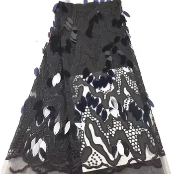 High Quality African Lace Fabrics 2019 French Net Lace Fabric Embroidered Tulle Mesh Lace for wedding dress with 3D Big sequins
High Quality African Lace Fabrics 2019 French Net Lace Fabric Embroidered Tulle Mesh Lace for wedding dress with 3D Big sequins