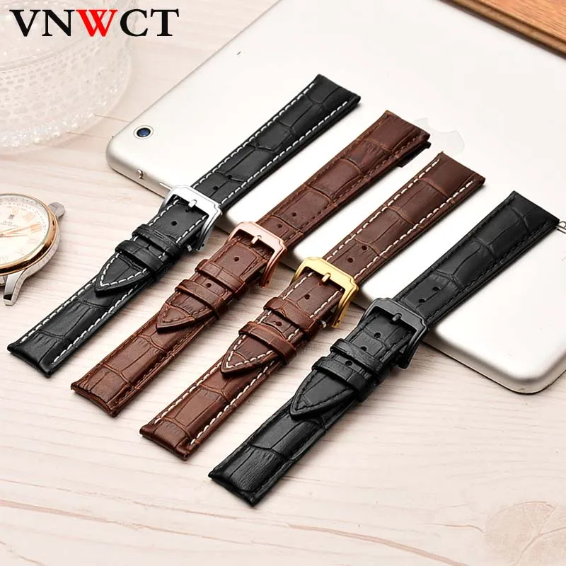 Calfskin Leather Watchband 18mm 19mm 20mm 21mm 22mm 24mm Women Men Strap for Tissot Seiko Watch Band Accessories wristband
Calfskin Leather Watchband 18mm 19mm 20mm 21mm 22mm 24mm Women Men Strap for Tissot Seiko Watch Band Accessories wristband