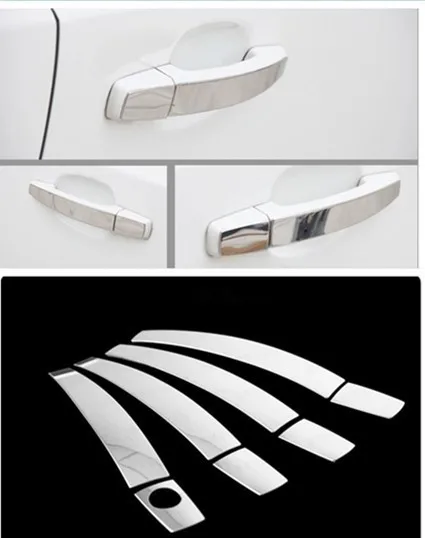 Image For Opel Corsa D 2006 2007 2008 2009 Stainless Steel Car Door Handle Cover Trim Free Shipping