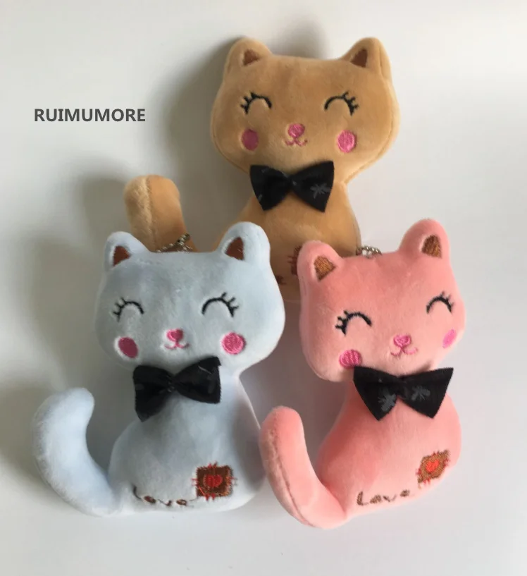 HOT 3Colors , NEW Love Cat plush stuffed toys dolls , 13cm Middle Shape kitty cat key hook chain plush toys dolls
HOT 3Colors , NEW Love Cat plush stuffed toys dolls , 13cm Middle Shape kitty cat key hook chain plush toys dolls