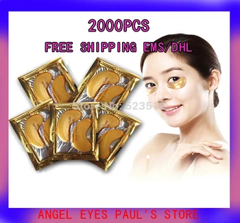 Free Shipping2000pcs=1000Pairs 24k Gold Crystal Collagen Eye Mask Reduce Dark Circles Collagen Eye Mask in Eye Care
Free Shipping2000pcs=1000Pairs 24k Gold Crystal Collagen Eye Mask Reduce Dark Circles Collagen Eye Mask in Eye Care