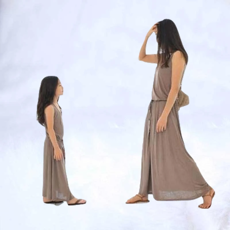 2019 Girls Clothes Clothing Set New Parent-child Outfit Sundress And Skirt Bohemian Beach Leisure Dress Family Matching Clothes
2019 Girls Clothes Clothing Set New Parent-child Outfit Sundress And Skirt Bohemian Beach Leisure Dress Family Matching Clothes