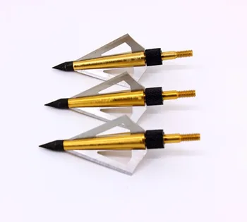 Archery Hunting Arrow Head Broadhead 100Grain 3blade Alloy Arrowhead Fit Crossbow and Compound Bow hunting/3pcs
Archery Hunting Arrow Head Broadhead 100Grain 3blade Alloy Arrowhead Fit Crossbow and Compound Bow hunting/3pcs