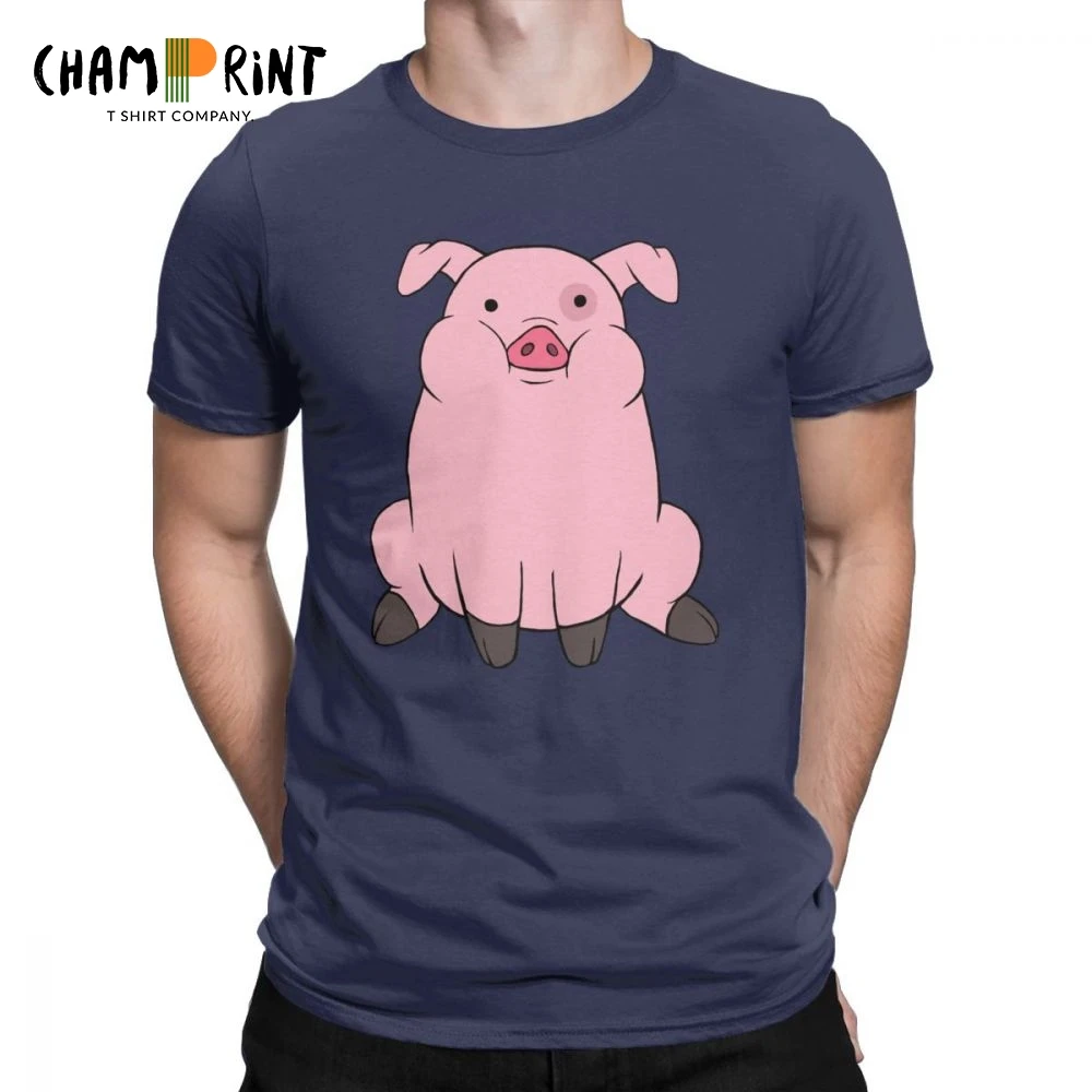 Men Gravity Falls Waddles T Shirt Pure Cotton Clothes Crazy Short Sleeve Round Collar Tees Gift T-Shirt
Men Gravity Falls Waddles T Shirt Pure Cotton Clothes Crazy Short Sleeve Round Collar Tees Gift T-Shirt