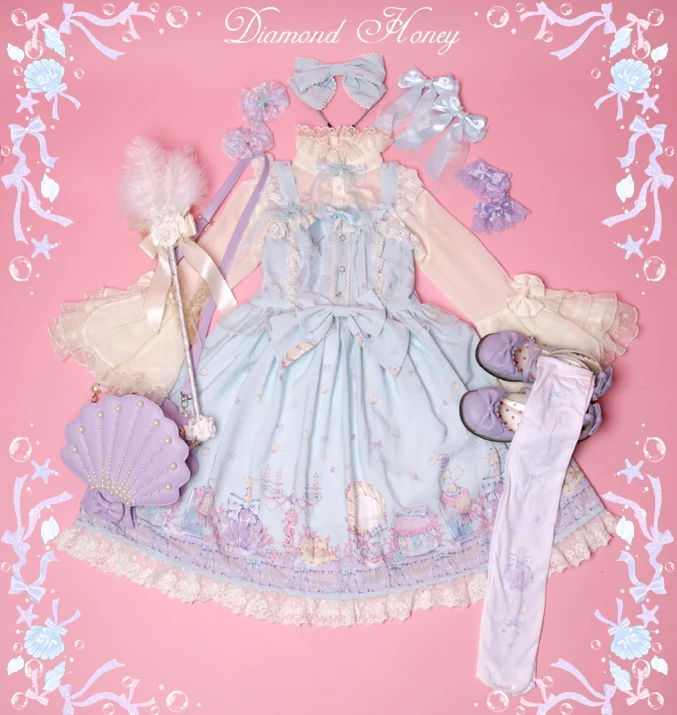 Japanese cartoon lolita dress fresh and lovely fashion cute lace dress Lolita costume Only suspender dress
Japanese cartoon lolita dress fresh and lovely fashion cute lace dress Lolita costume Only suspender dress