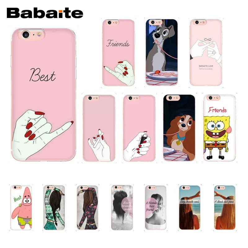 Babaite Best Friend Girlfriend Boyfriend Case For iPhone 7 XS MAX Case for iPhone 8 7 6 6S Plus X XS MAX 5 5S SE XR 10 Cover
Babaite Best Friend Girlfriend Boyfriend Case For iPhone 7 XS MAX Case for iPhone 8 7 6 6S Plus X XS MAX 5 5S SE XR 10 Cover