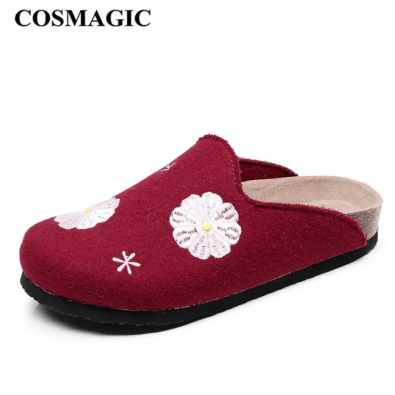 COSMAGIC 2019 New Summer Beach Cork Slippers Casual Women Printed Nubuck Leather Clogs Slides Slip on Shoe Flat With
COSMAGIC 2019 New Summer Beach Cork Slippers Casual Women Printed Nubuck Leather Clogs Slides Slip on Shoe Flat With