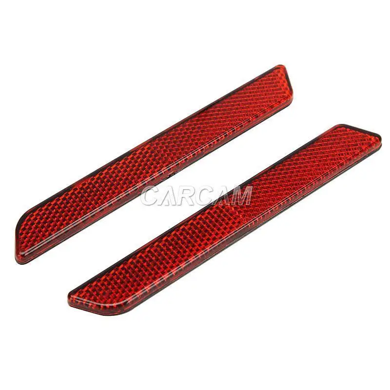RED Reflectors Fits For Harley Touring Latch Covers Hard Saddlebags Side Visibility
RED Reflectors Fits For Harley Touring Latch Covers Hard Saddlebags Side Visibility