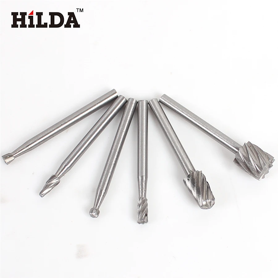 HILDA 6Pieces HSS Mini Drill Bits Burr Set Dremel Style Rotary Tool Woodworking Carving Tools Kit For Power Dremel Accessories
HILDA 6Pieces HSS Mini Drill Bits Burr Set Dremel Style Rotary Tool Woodworking Carving Tools Kit For Power Dremel Accessories